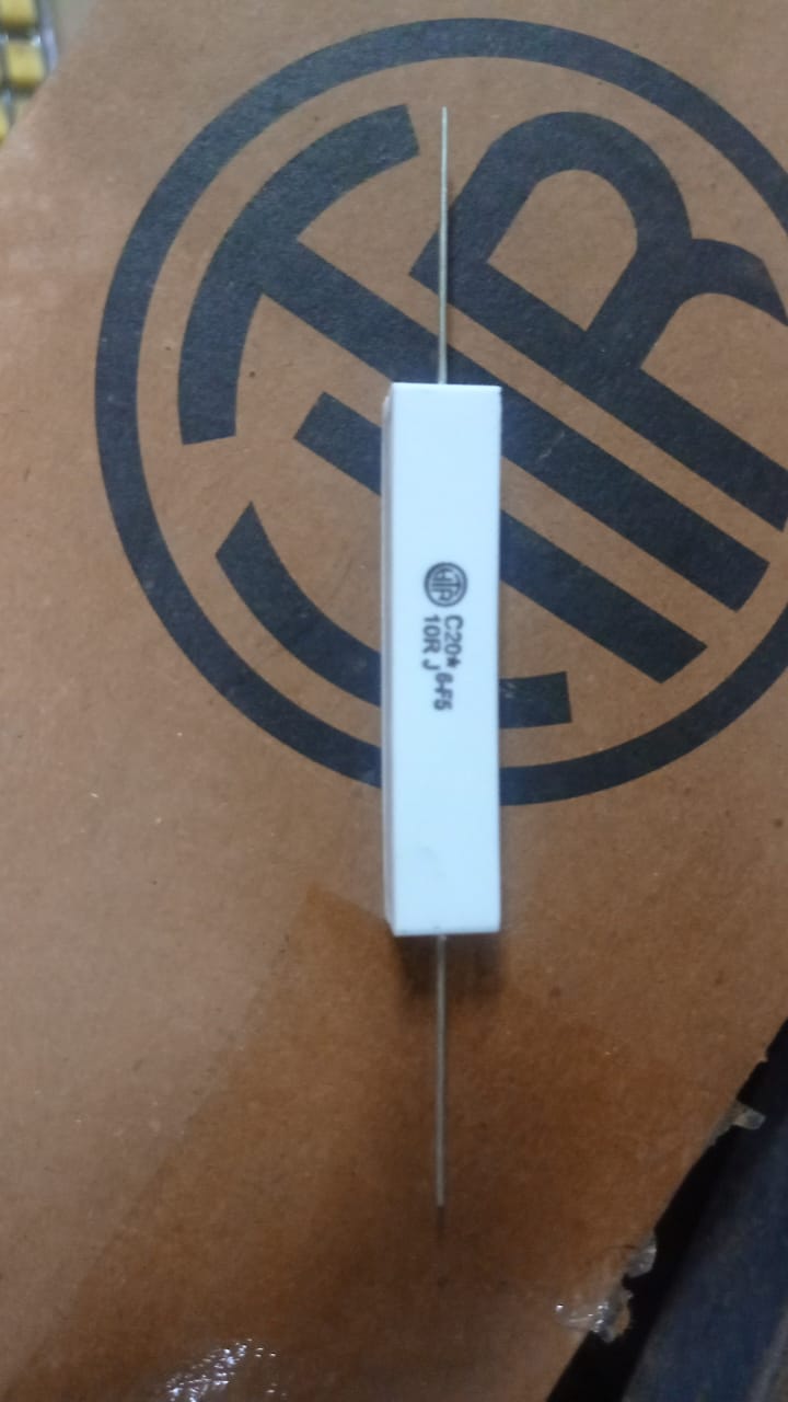 F5K100J14 10Ω 20W Fusible Cement Resistor