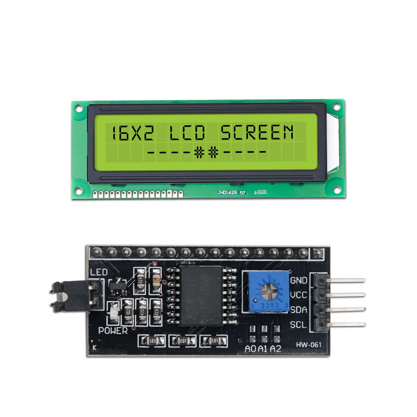 DISPLAY 16*2 WITH I2C